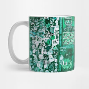 Green Street Art Sticker NYC Mug